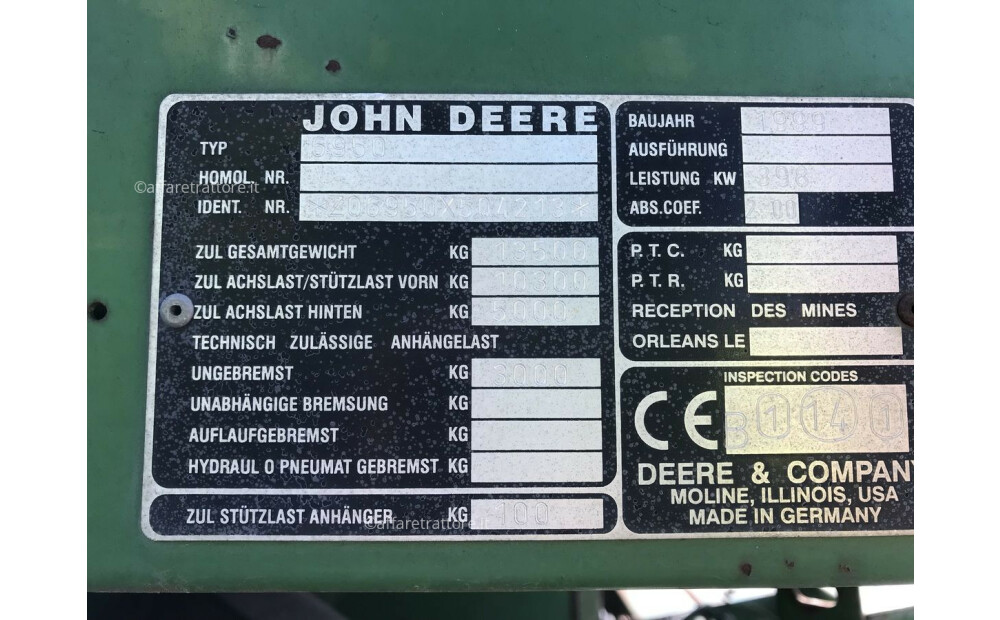 John Deere 6950 Usato - 10