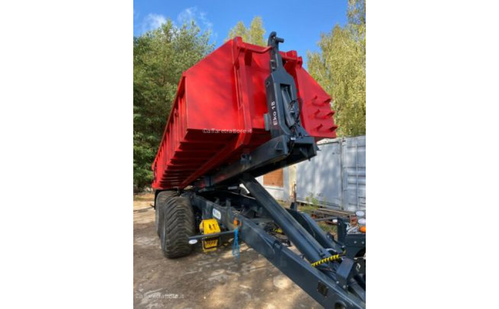 EkoAgri Hakenliftanhänger / Remolque con gancho / Remorque porte caisson / Remolque con gancho 18 t Nuevo - 22