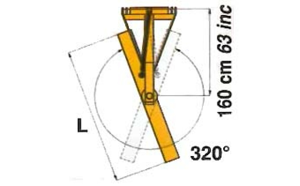 Raspador nivelador Selvatici LPI250 65.1 con rotación hidráulica también Nuevo - 2