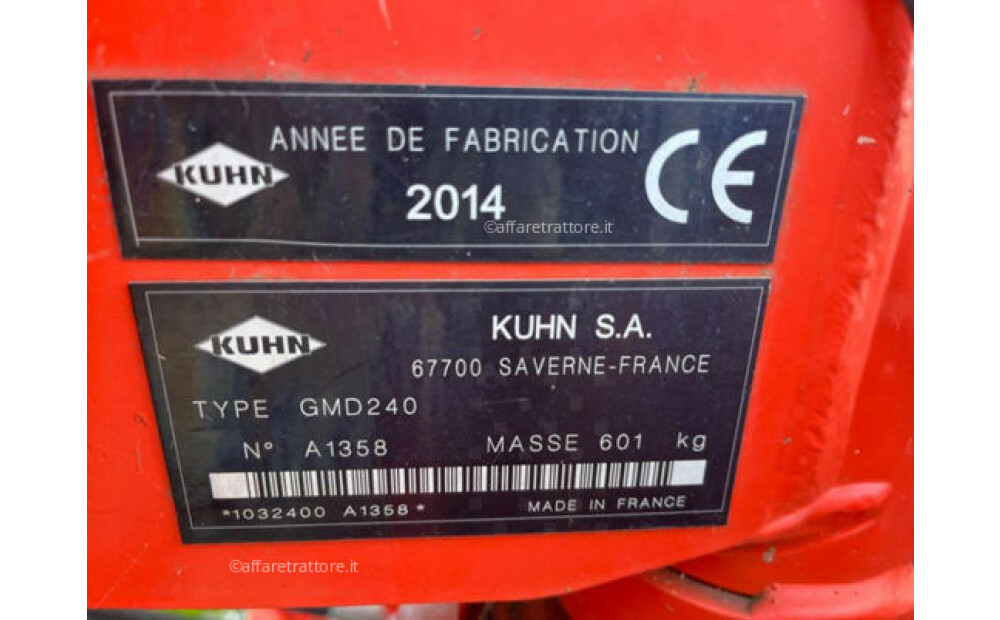 Kuhn GMD 240 Usado - 6