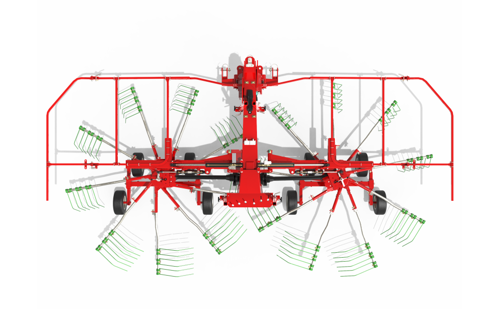 Enorossi ENODUO 650 H Giroandanatore Doppio Rotore - 11