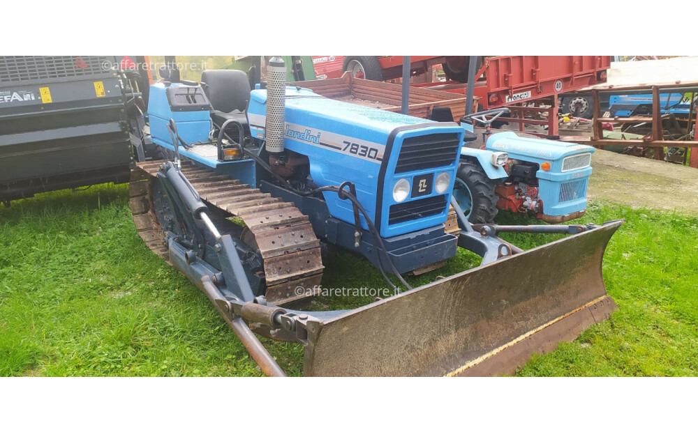 Tractor de orugas Landini C 7830 Usado con bulldozer - 7