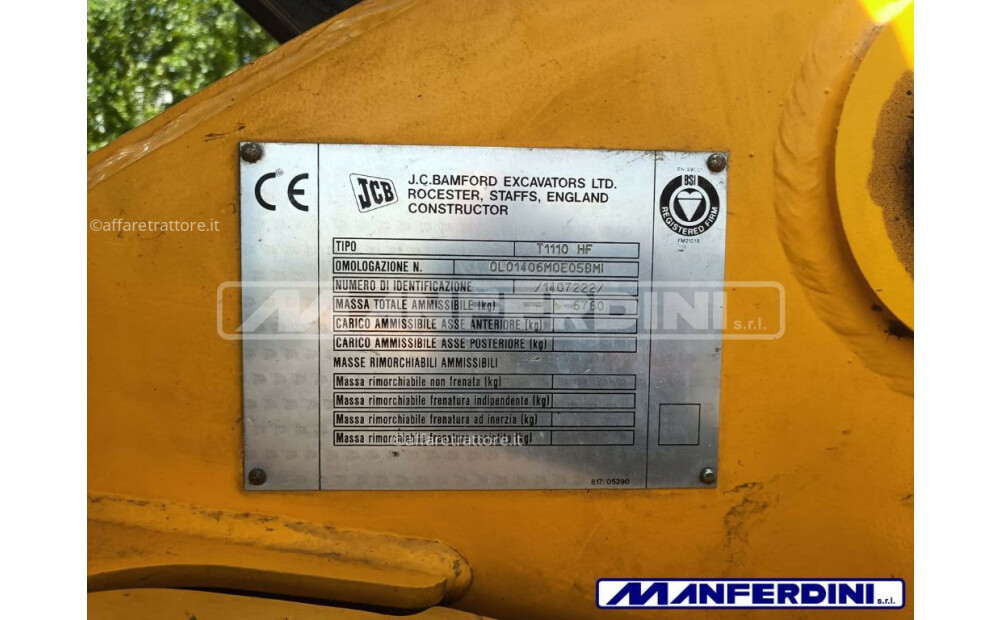 Minicargador Jcb Robot 1110t hf Usado - 9