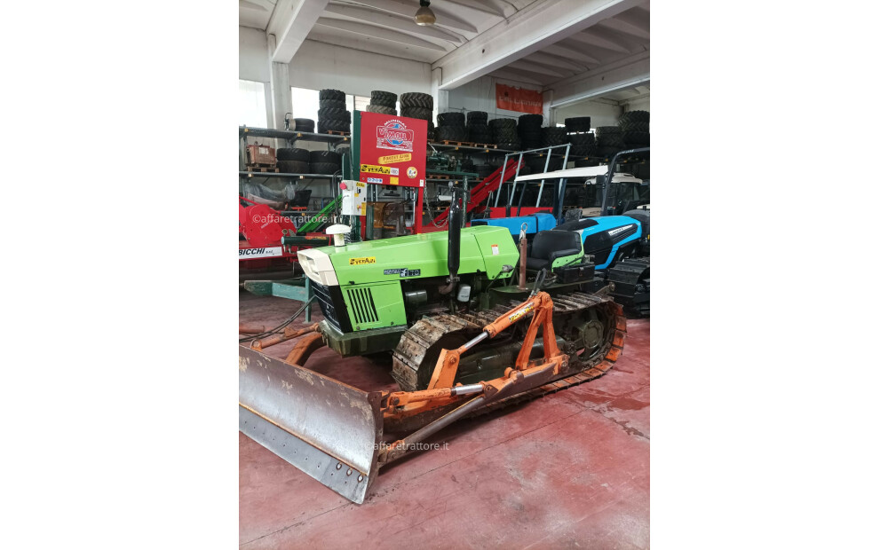 Tractor de orugas Agrifull C 70 con bulldozer usado - 9