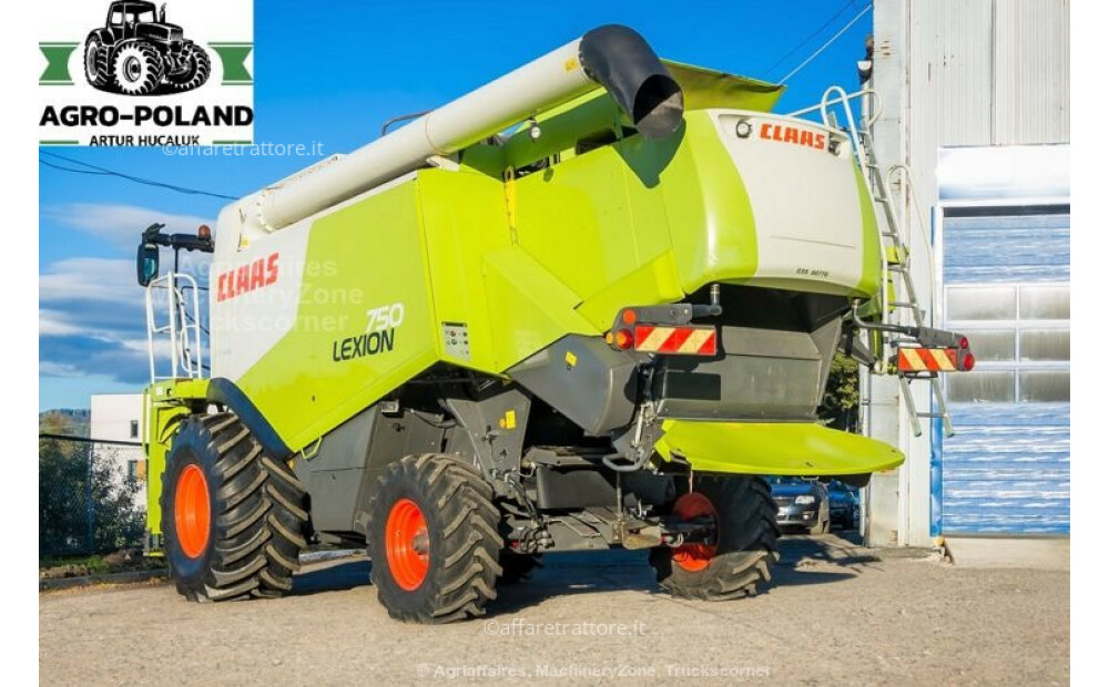 Claas LEXION 750 - ANNO 2012 - 1650 h - 7.5 M Usado - 3