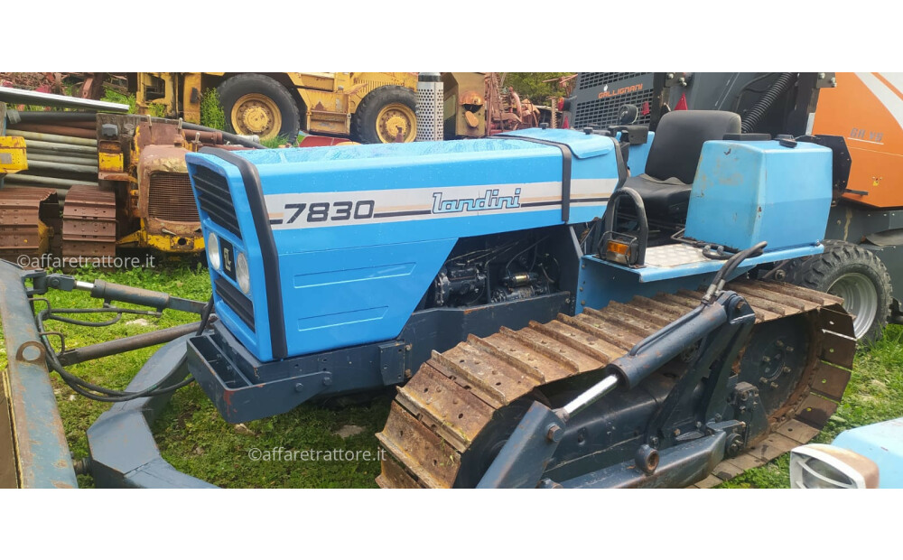 Tractor de orugas Landini C 7830 Usado con bulldozer - 6