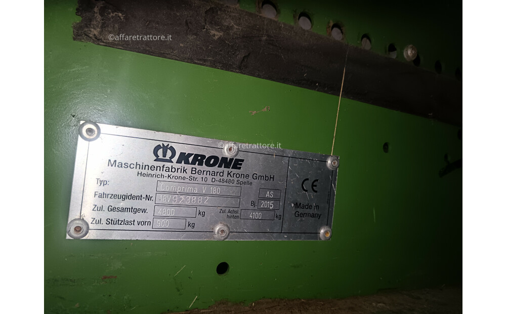 Krone Comprima V 180 XC Usado - 7