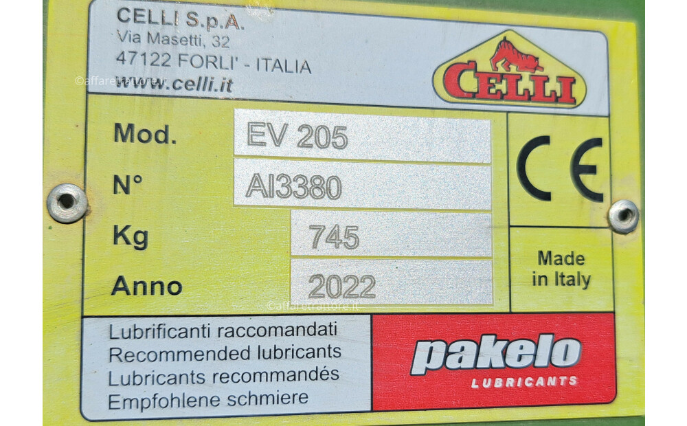 Celli EV 205 Nuevo - 2