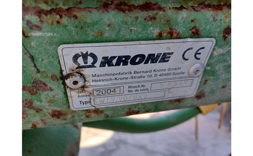 Krone KWT 7.70/6X7 Usado - 4