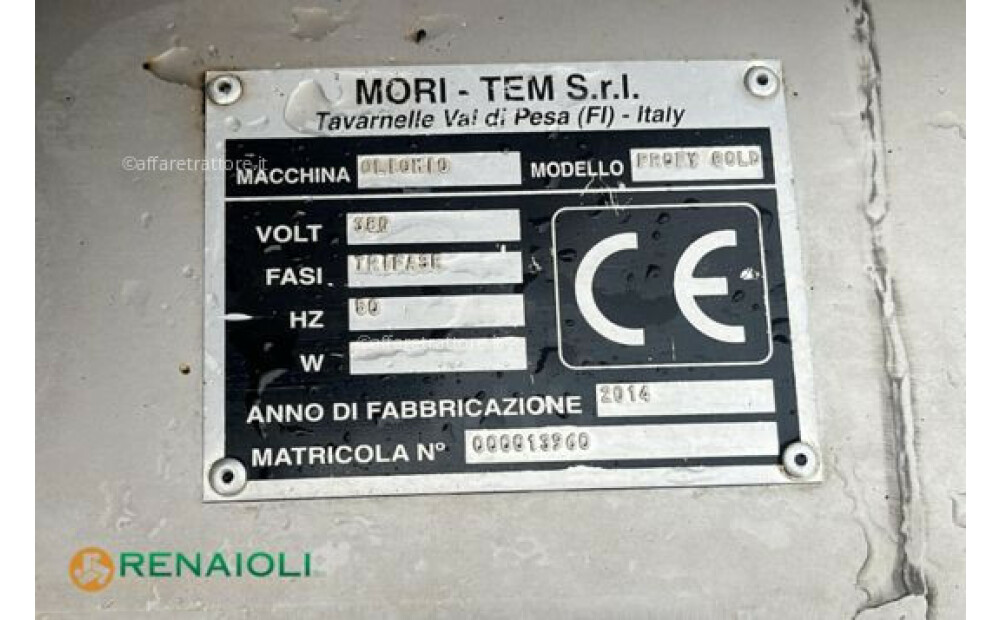 MOLINO DE ACEITE EMPRESA Mori 200 PROFY + PSS.1 MORI-TEM (PS1581) Usado - 6