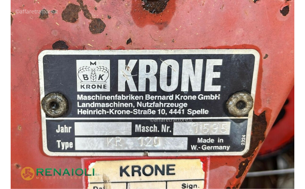 ROTOEMPACADORA DE CÁMARA FIJA Krone KR 120 KRONE (DM8400) Usada - 5