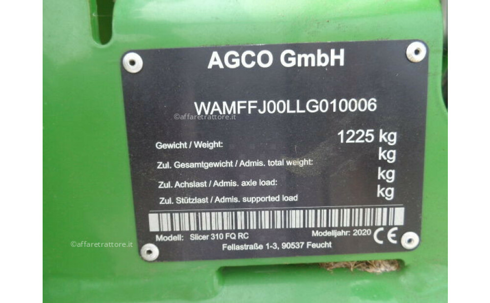 Fendt SLICER 310 Usado - 6