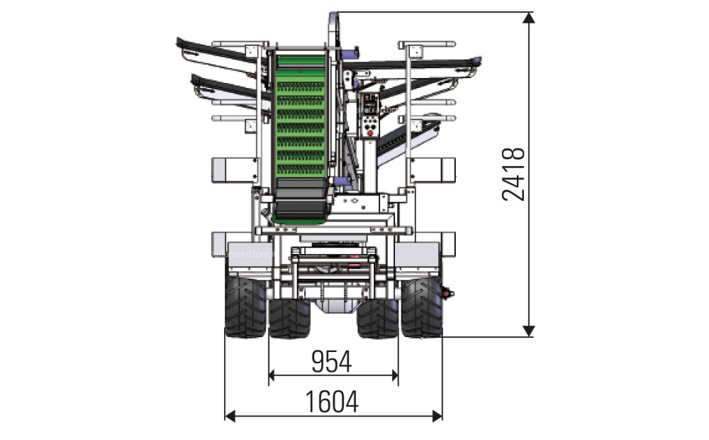 Hermes Tecnofruit CF-105 Levelling Nuevo - 5