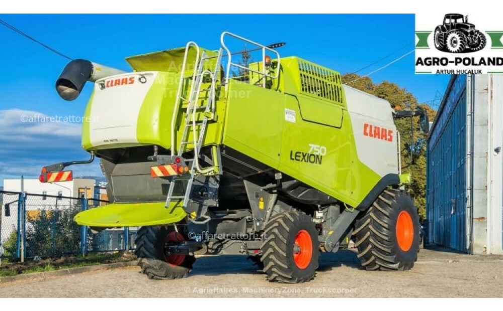 Claas LEXION 750 - ANNO 2012 - 1650 h - 7.5 M Usado - 10