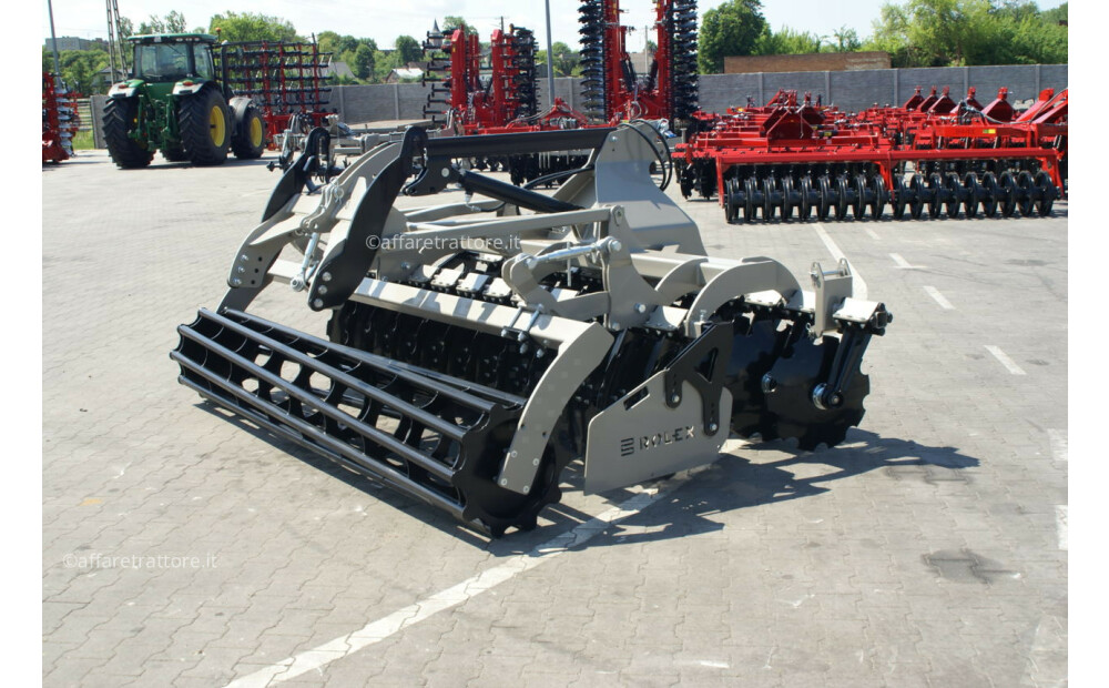 Rolex Scheibenegge / Disc harrow with hydropack / Déchaumeur à disques avec support semoir / Erpice a dischi / Дискова борона с гидропаком 3 m Nowy - 6