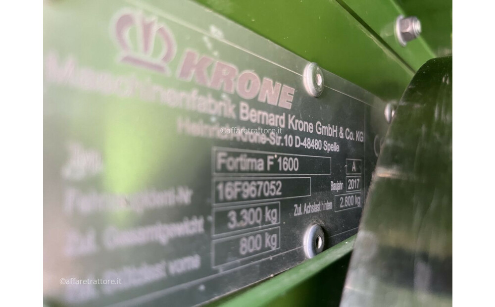 Krone Fortima f1600 Usado - 3