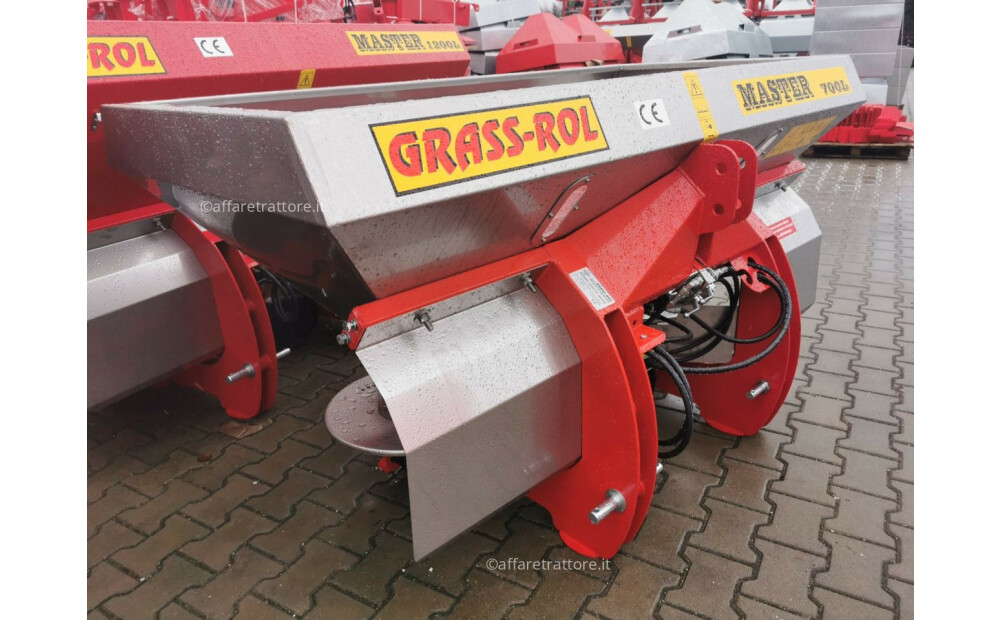 Grass-Rol Düngerstreuer / Fertilizer spreader / Epandeur d&#039;engrais / Spandiconcime / Разбрасыватель минеральных удобрений / Rozsiewacz nawozu 1000 l Nowy - 11