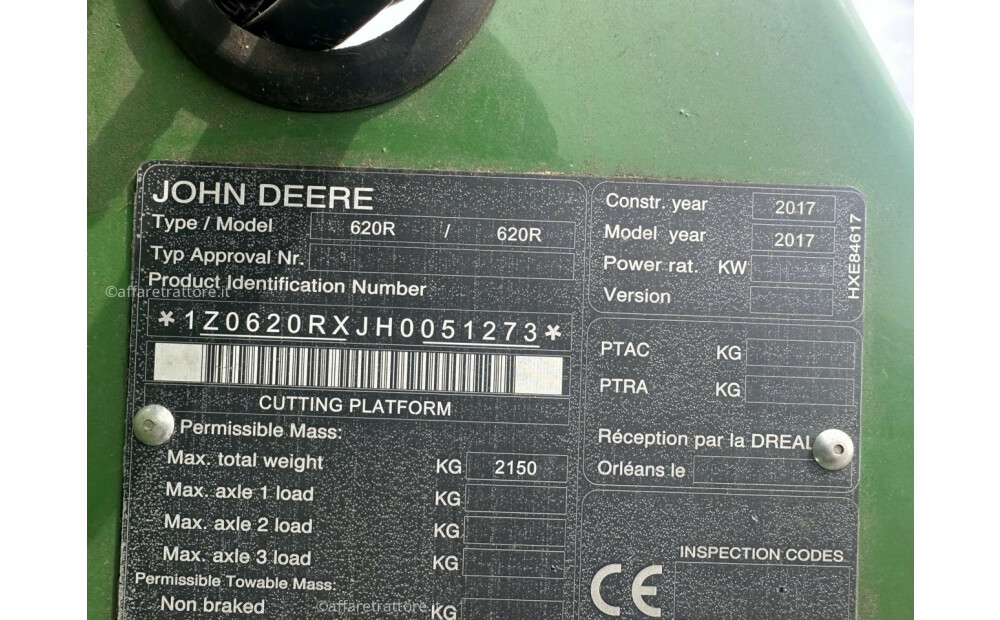 John Deere 620R Usado - 2