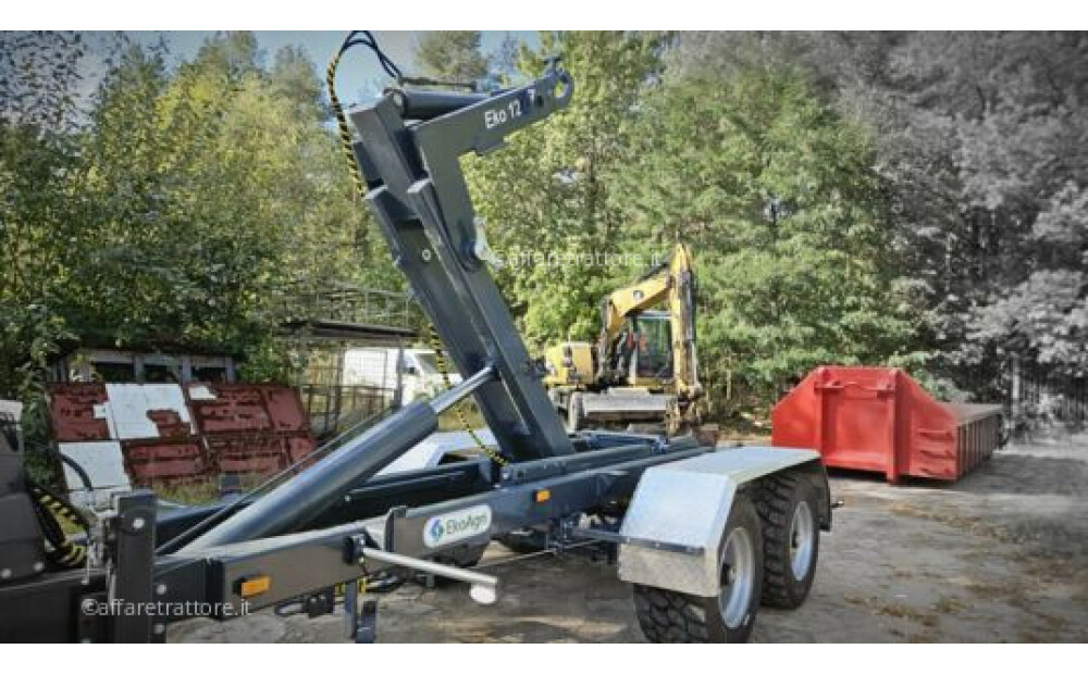 EkoAgri Hakenliftanhänger / Remolque con gancho / Remorque porte caisson / Remolque con gancho 12 t Nuevo - 3