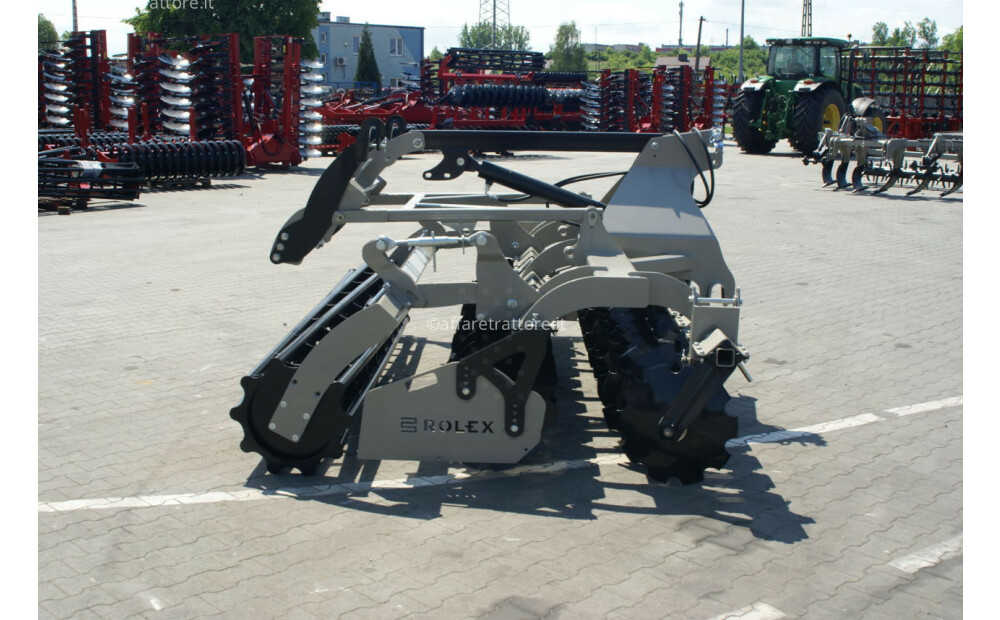 Rolex Scheibenegge / Disc harrow with hydropack / Déchaumeur à disques avec support semoir / Erpice a dischi / Дискова борона с гидропаком 3 m Nowy - 5