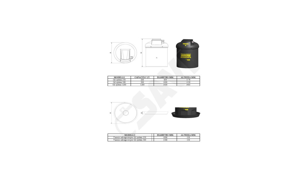 Savi Serbatoi OIL SYSTEM PL Nuevo - 9