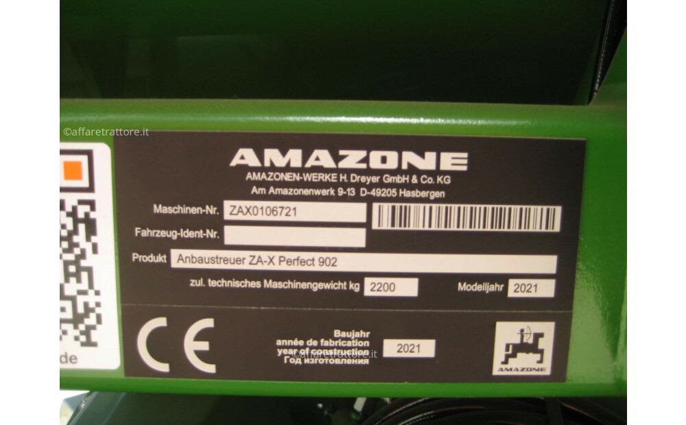 Amazone ZAX-P902 Nuevo - 10