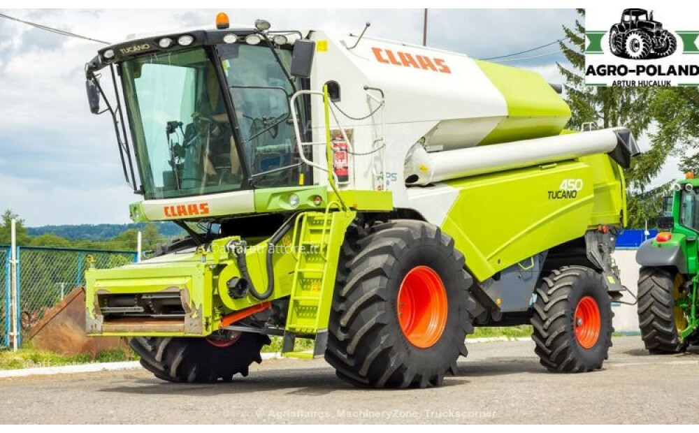 Claas Claas TUCANO 450 - 2012 + VARIO 750 - 2087 h Usado - 2