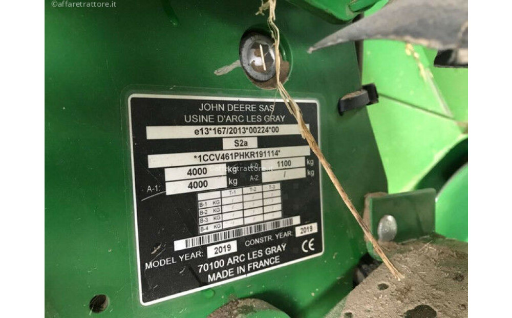 John Deere V 461 R Usado - 10