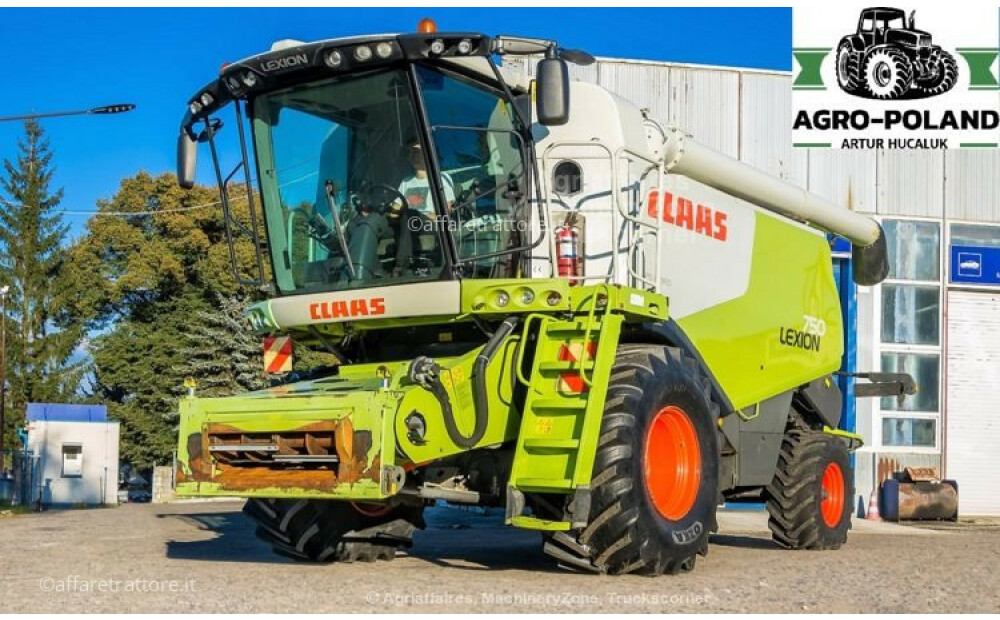 Claas LEXION 750 - ANNO 2012 - 1650 h - 7.5 M Usado - 6