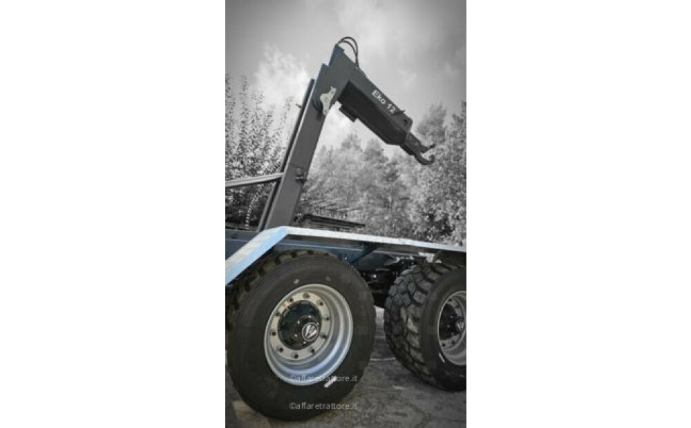 EkoAgri Hakenliftanhänger / Remolque con gancho / Remorque porte caisson / Remolque con gancho 12 t Nuevo - 4