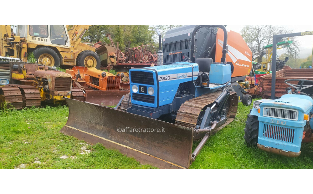 Tractor de orugas Landini C 7830 Usado con bulldozer - 15