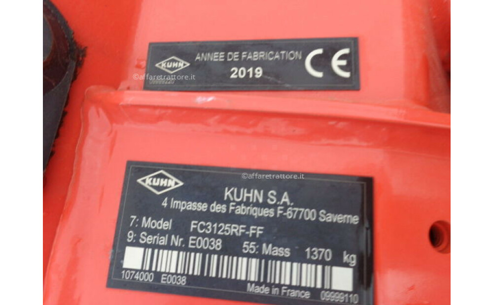 Kuhn FC 3125 RF Usado - 6