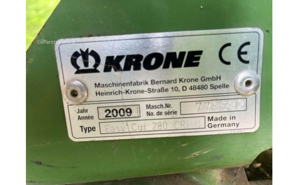 Krone EASY CUT R 280 CV Usado - 6