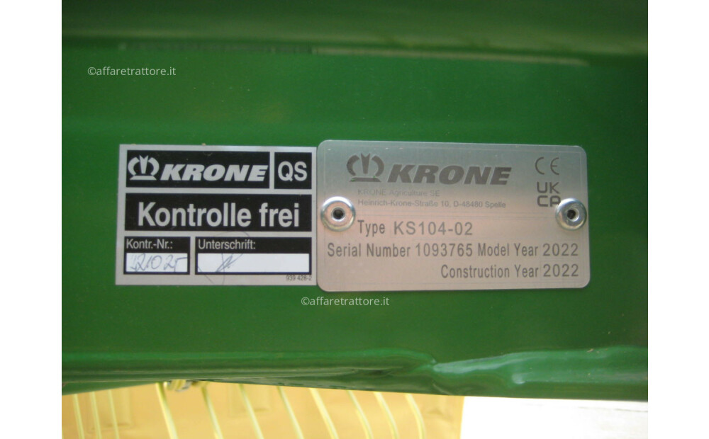 Krone Swadro S 380 Nuevo - 10