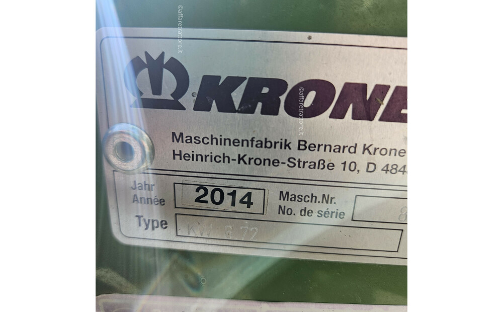 Krone KW 6.72 Usado - 2