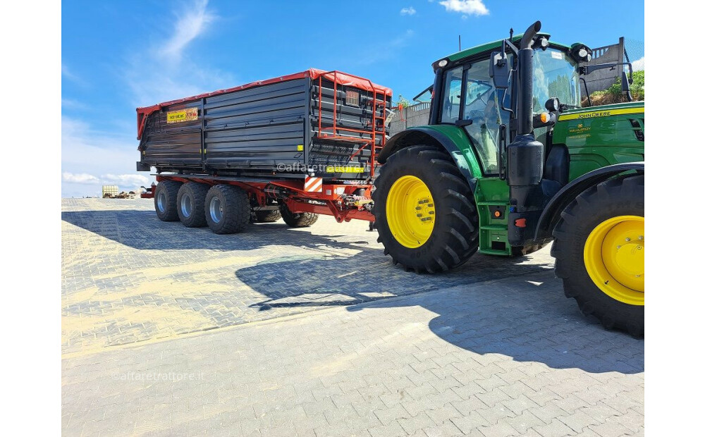 Techmont Remorque / Anhänger / Trailer / Remorque / Rimorchio / Remolque agrícola / Прицеп тридем / Przyczepa tridem PTW 21 t Nowy - 4