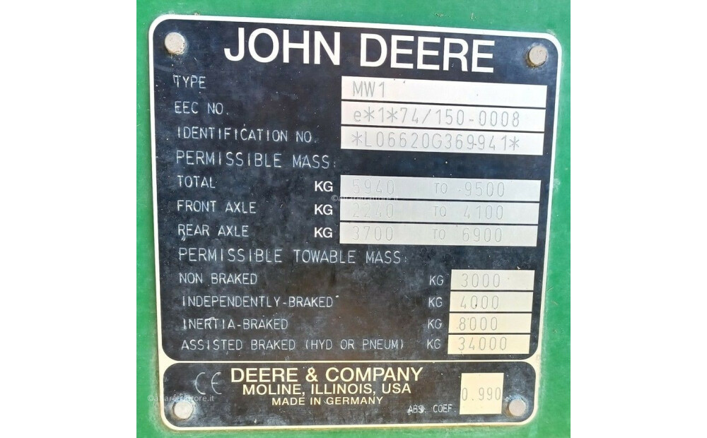 John Deere 6620 Usado - 7