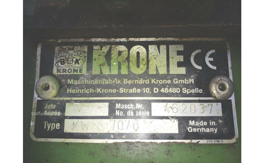 Girello krone KW 6 - 3